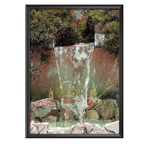 Plakat ogrodowy wodospad